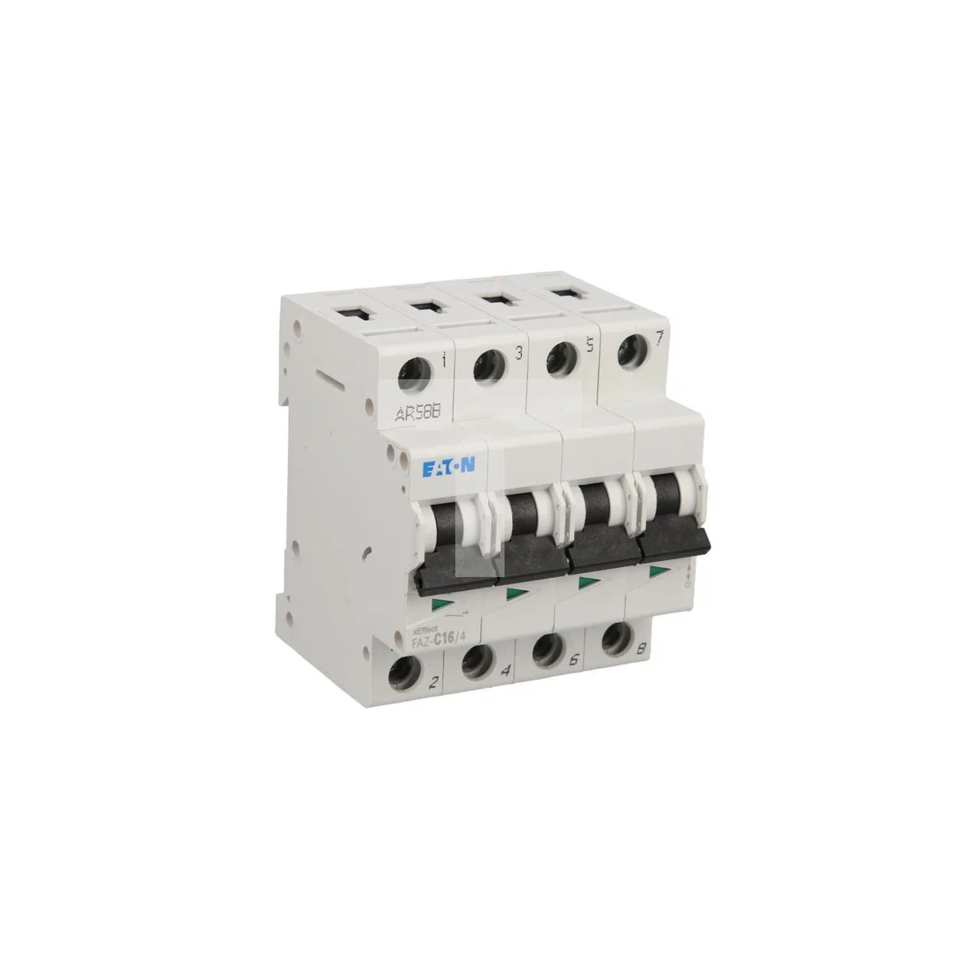 Wyłącznik nadprądowy 4P C 16A 15kA AC FAZ C16/4 279061