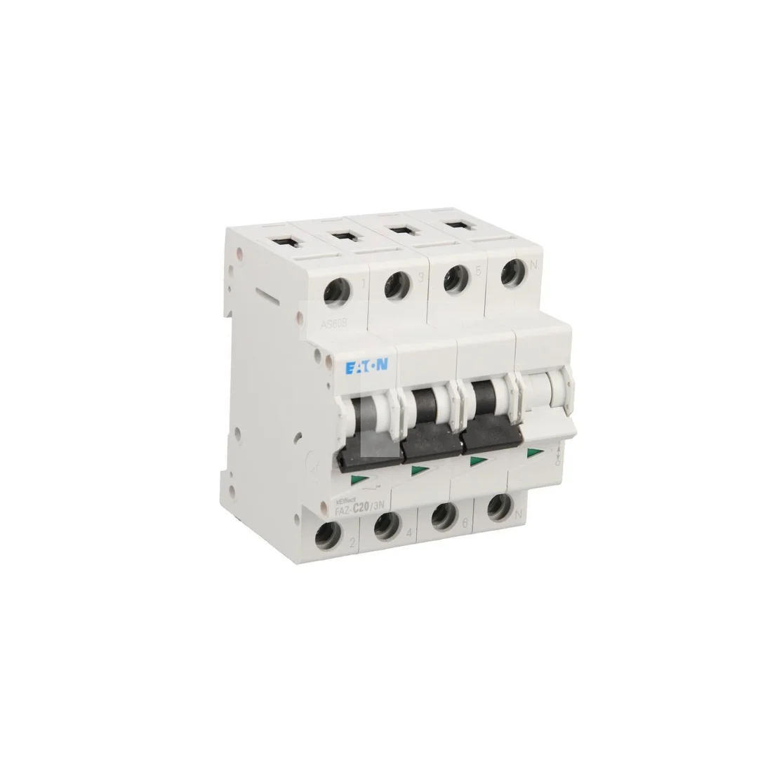 Wyłącznik nadprądowy 3+N C 20A 15kA AC FAZ C20/3N 278976