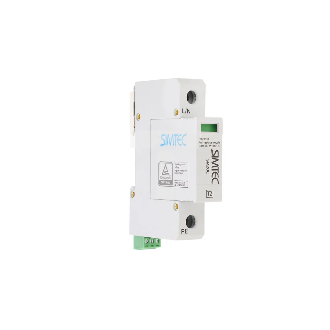 Ogranicznik przepięć Typ T2 1P 20kA SIMTEC SM20C/1-275 85101000
