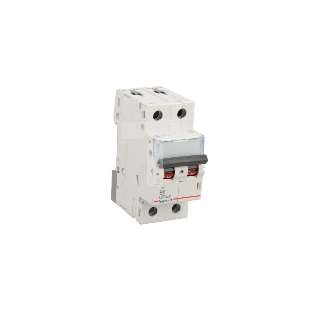 Wyłącznik nadprądowy 2P B 6A 10kA AC S312 TX3 404109
