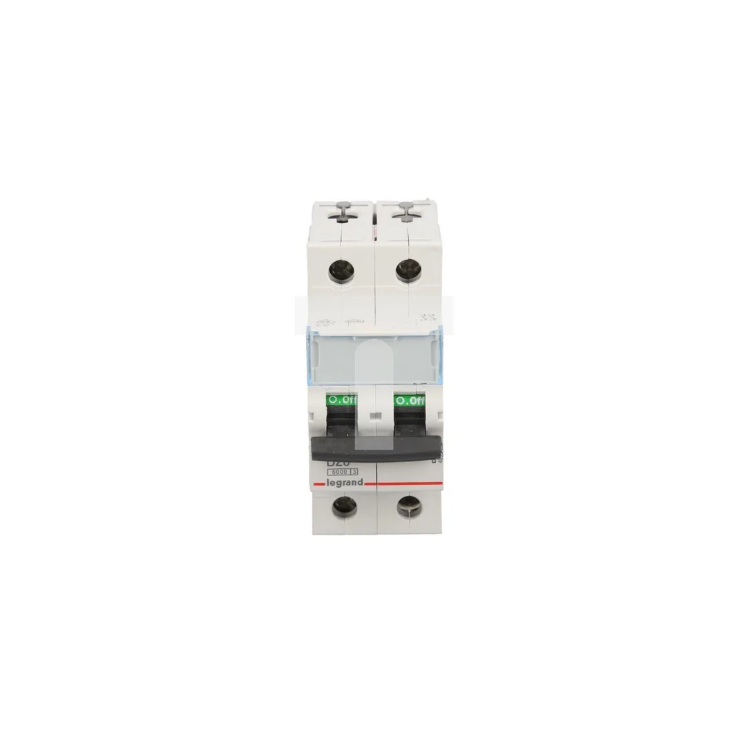 Wyłącznik nadprądowy 2P B 20A 6kA AC S302 TX3 403388