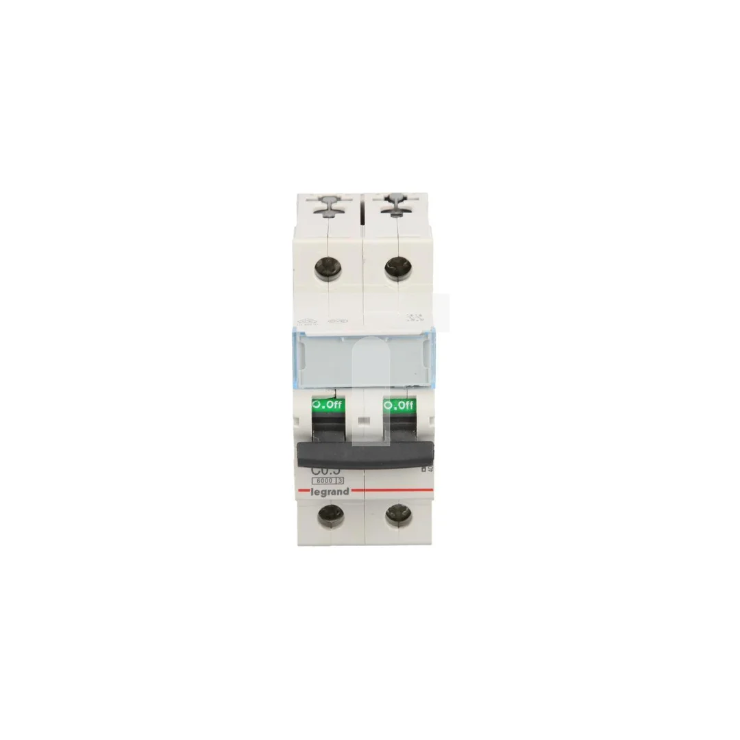 Wyłącznik nadprądowy 2P C 0,5A 6kA AC S302 TX3 403519
