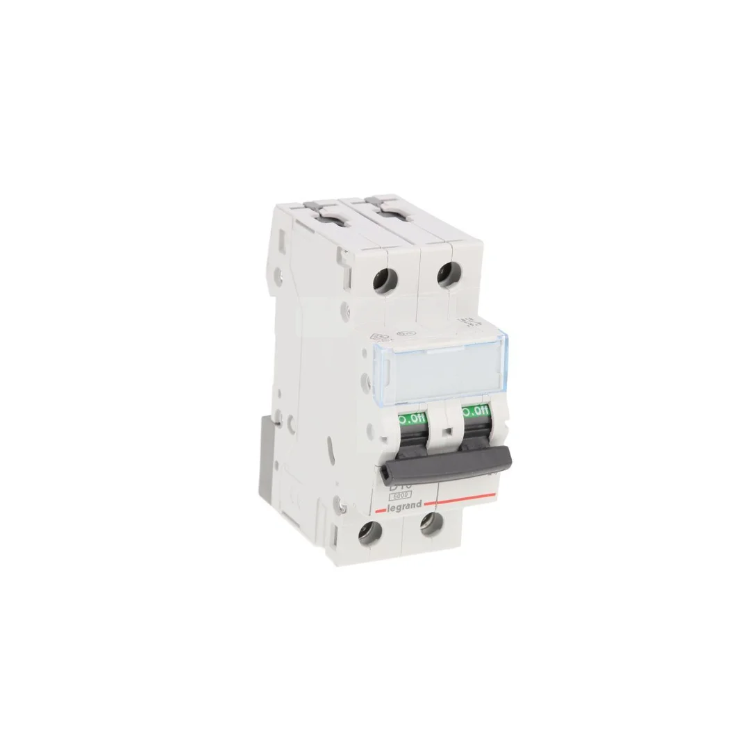 Wyłącznik nadprądowy 2P D 10A 6kA AC S302 TX3 403736
