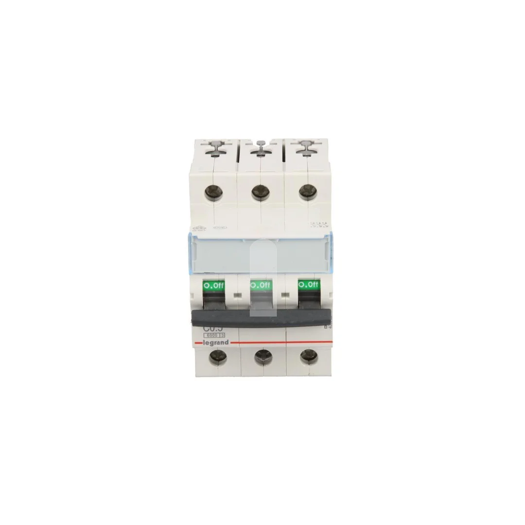 Wyłącznik nadprądowy 3P C 0.5A 6kA AC 0 S303 TX3 403536