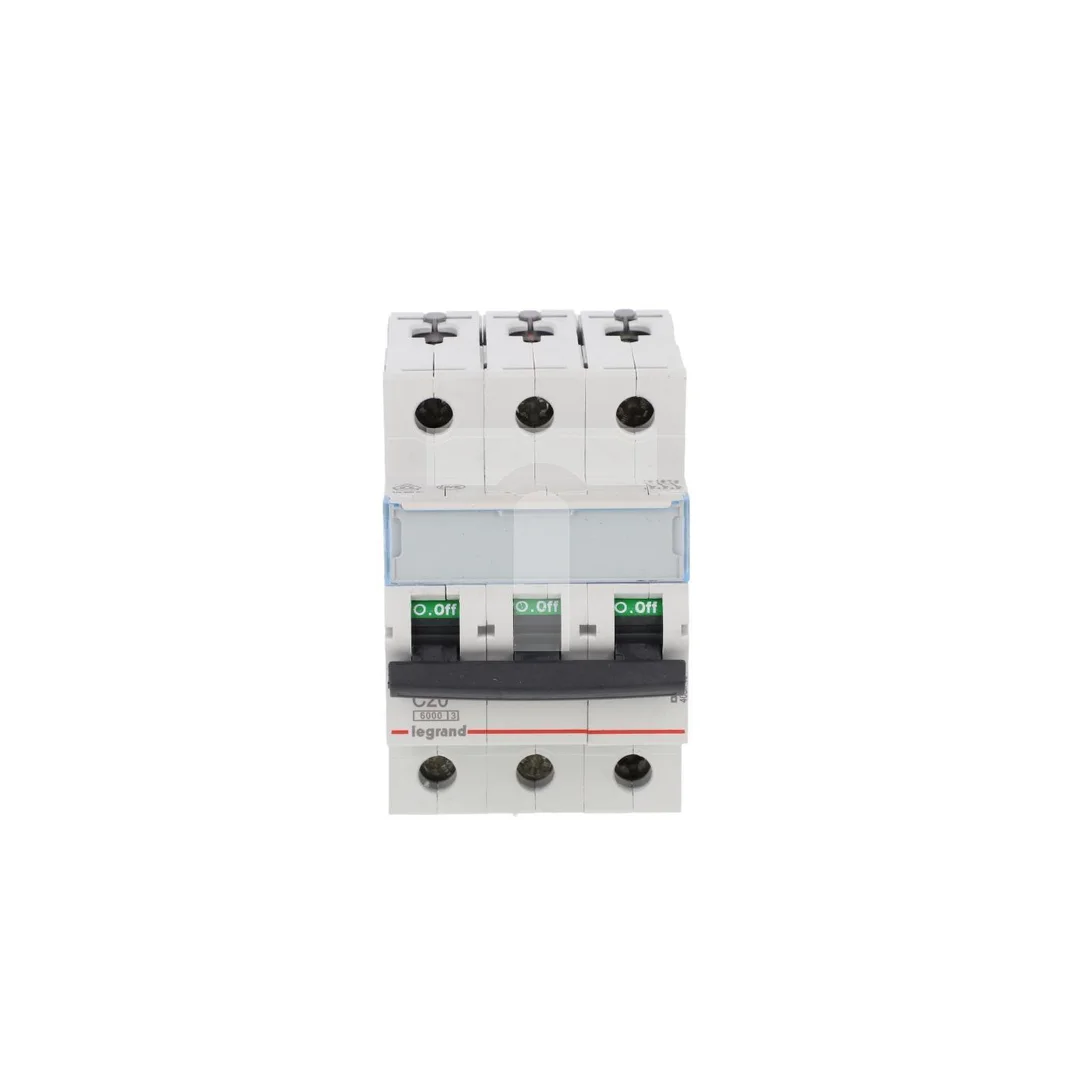 Wyłącznik nadprądowy 3P C 20A 6kA AC S303 TX3 403546