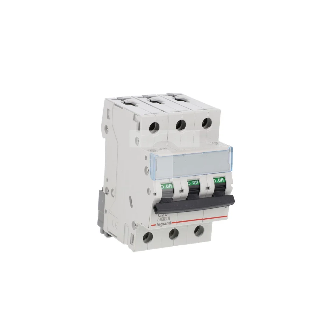 Wyłącznik nadprądowy 3P C 20A 6kA AC S303 TX3 403546