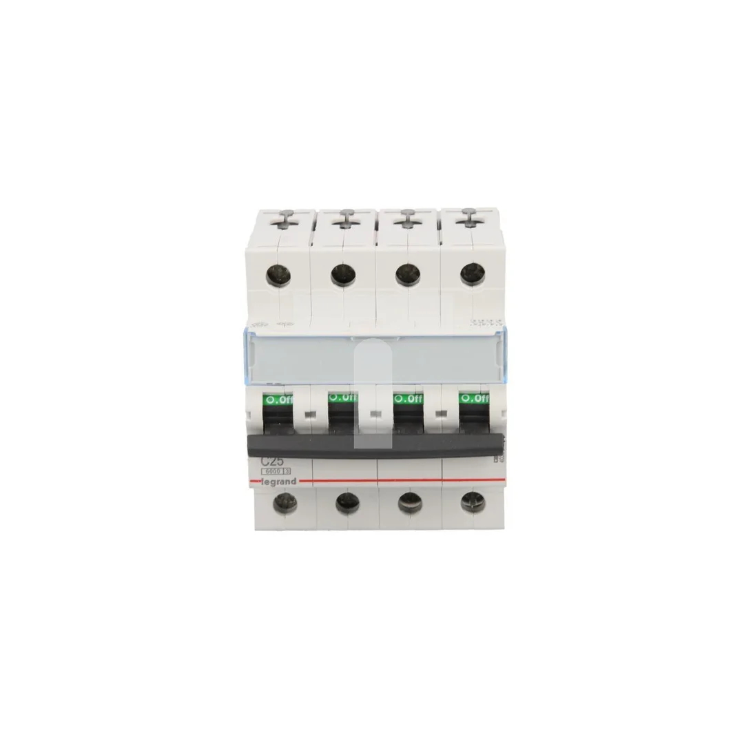 Wyłącznik nadprądowy 4P C 25A 6kA AC S304 TX3 403564