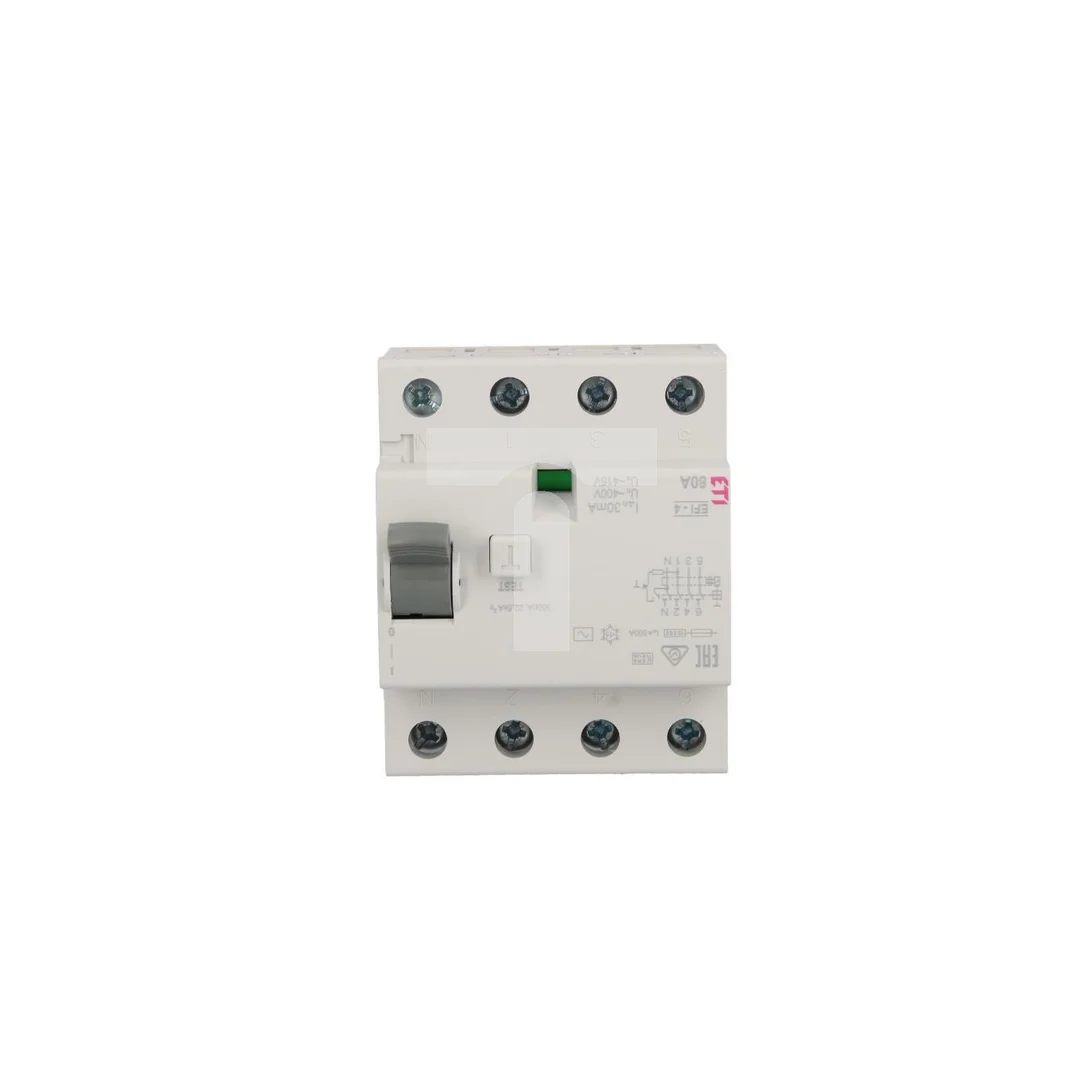 Wyłącznik różnicowoprądowy 4P 80A 0,03A typ AC EFI-4 02062145