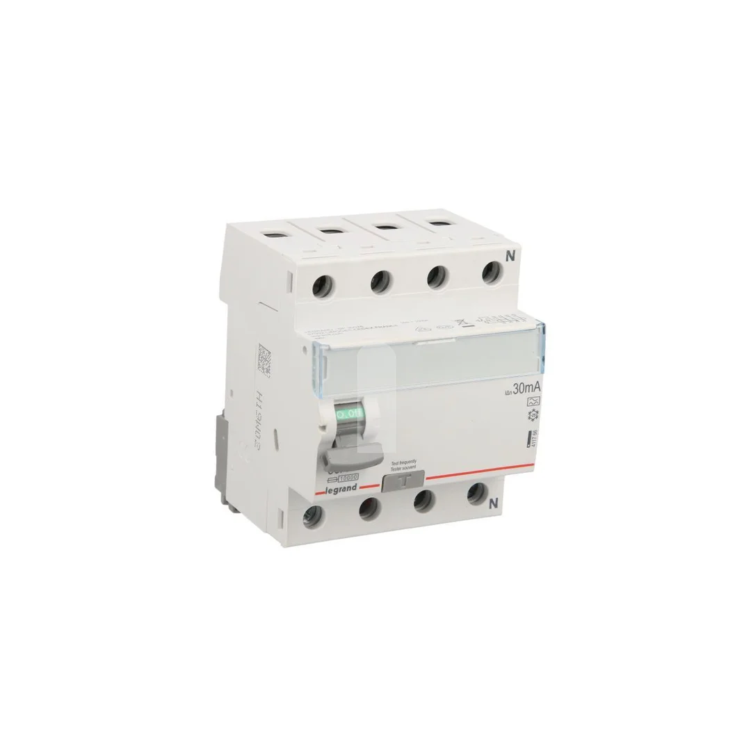 Wyłącznik różnicowoprądowy 4P 63A 0,03A typ A P304 TX3 411766