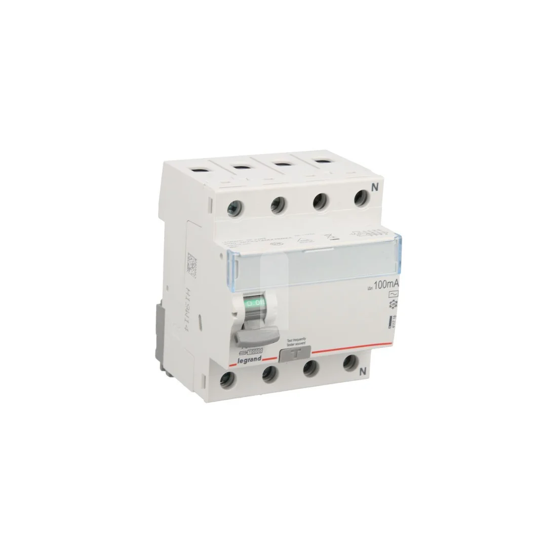 Wyłącznik różnicowoprądowy 4P 40A 0,1A typ AC P304 TX3 411718