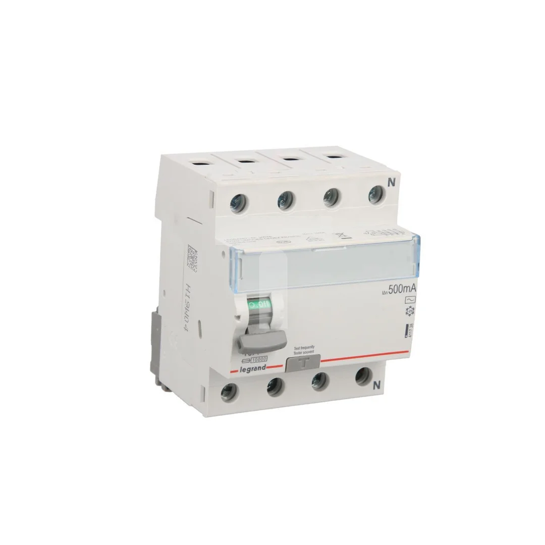 Wyłącznik różnicowoprądowy 4P 40A 0,5A typ AC P304 TX3 411738