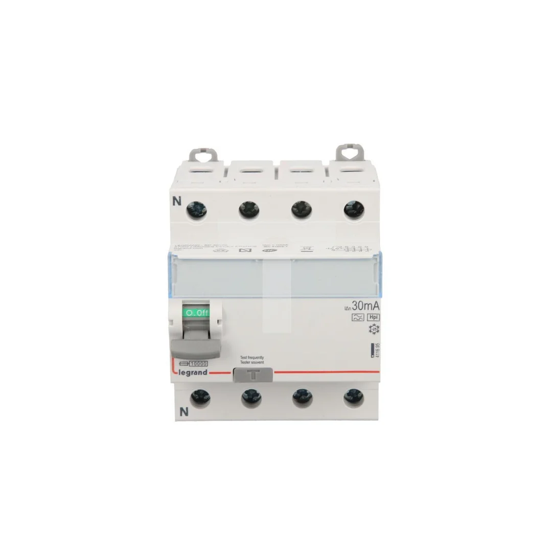 Wyłącznik różnicowoprądowy P 304 4P 40A 0,03A Typ F (HPI) SERII DX3 411695