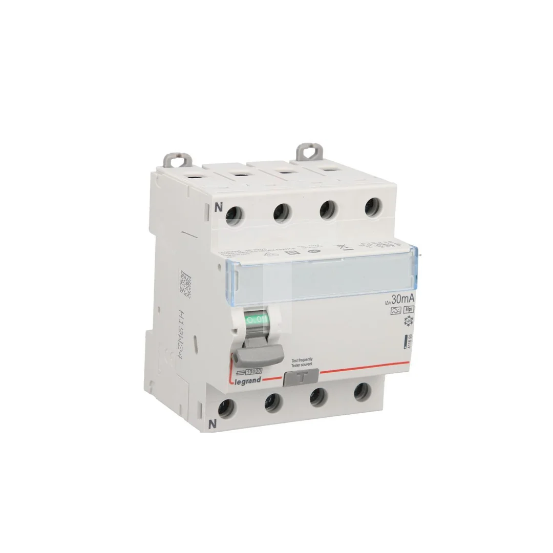 Wyłącznik różnicowoprądowy P 304 4P 40A 0,03A Typ F (HPI) SERII DX3 411695