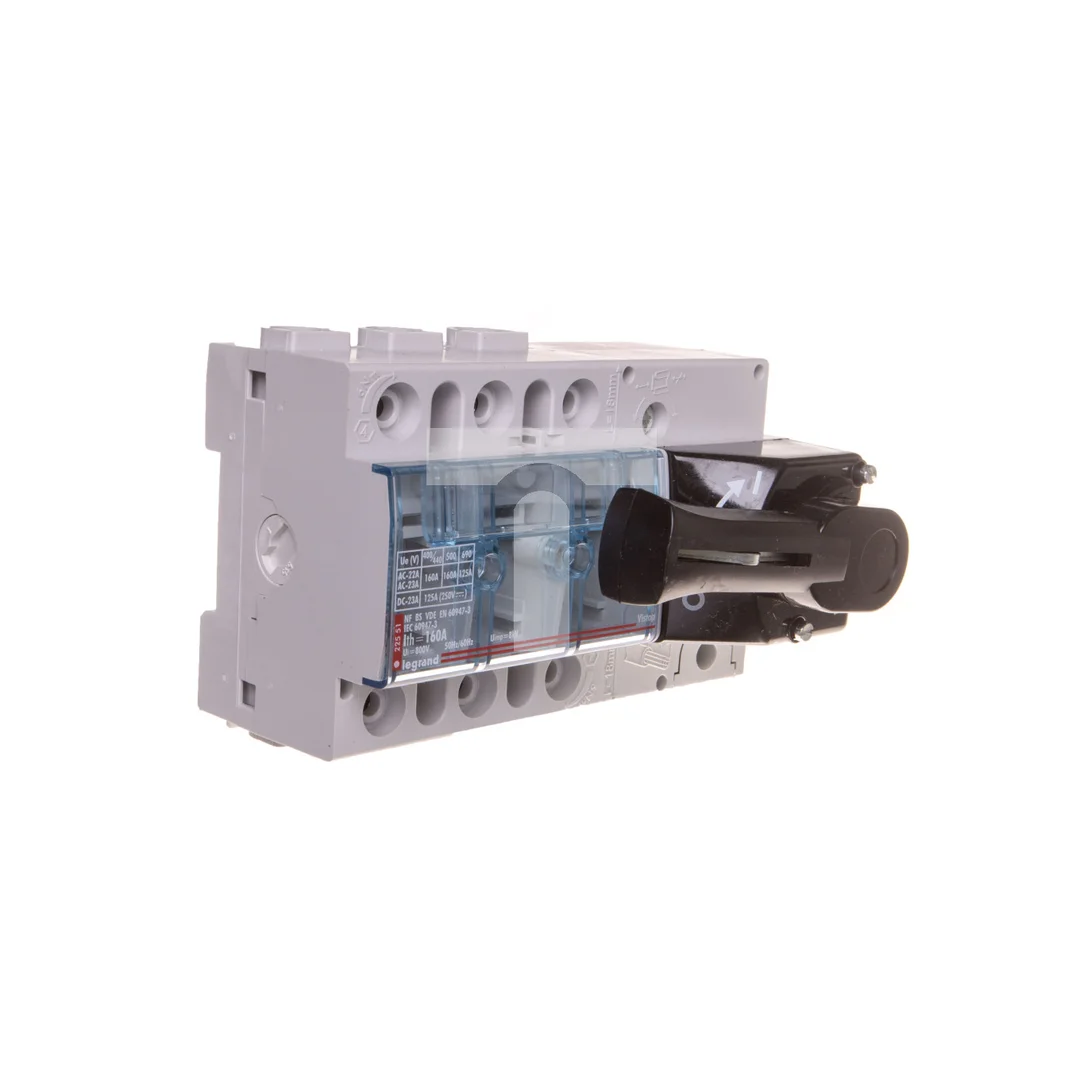 Rozłącznik izolacyjny 3P 160A VISTOP /napęd czołowy czerwony/ 022551