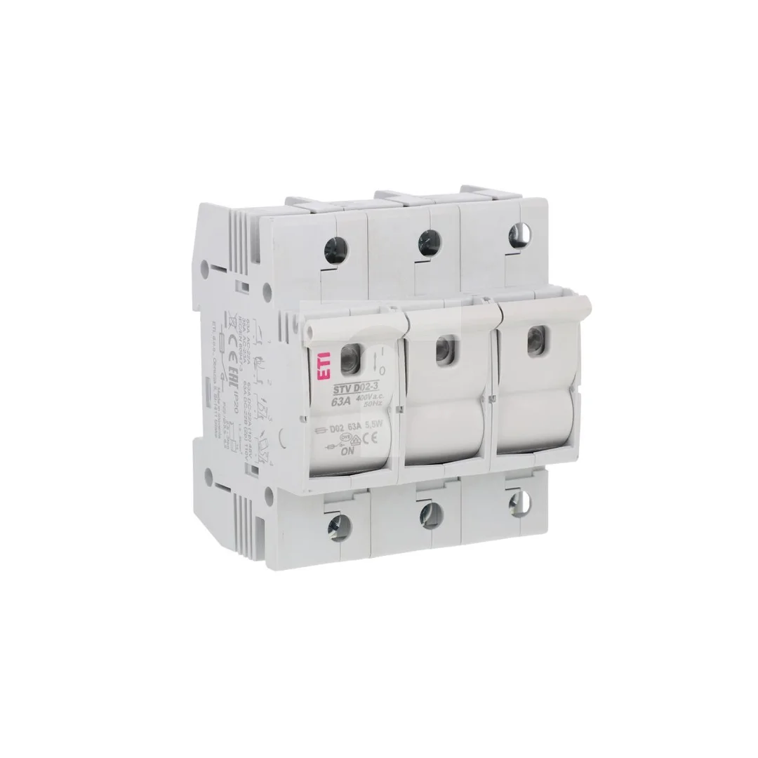 Rozłącznik bezpiecznikowy 3P 63A STV D02 002271004