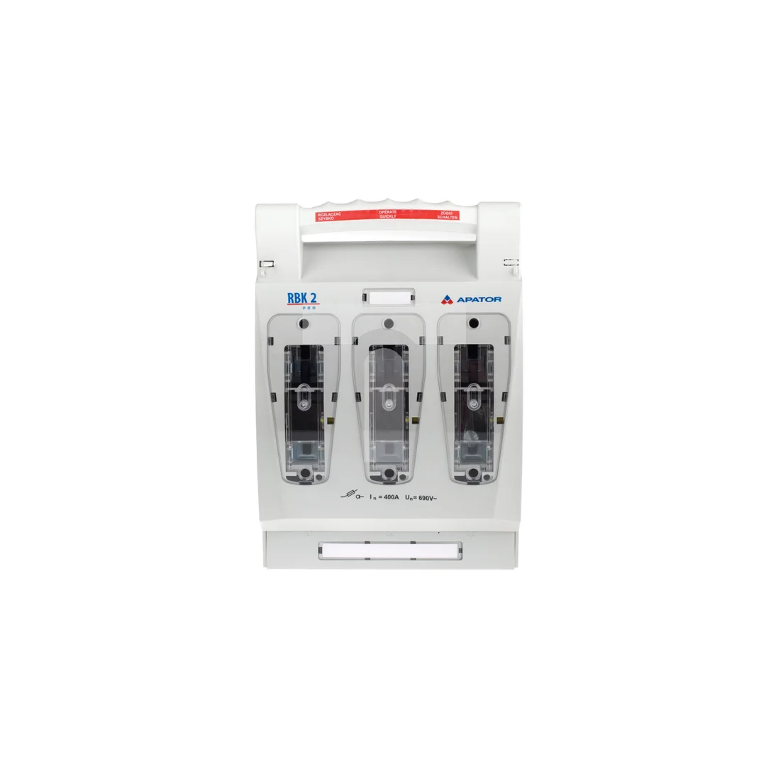 Rozłącznik izolacyjny bezpiecznikowy 400A RBK 2 pro-M SD 60 /zaciski śrubowe do 240mm2/ 63-811686-061
