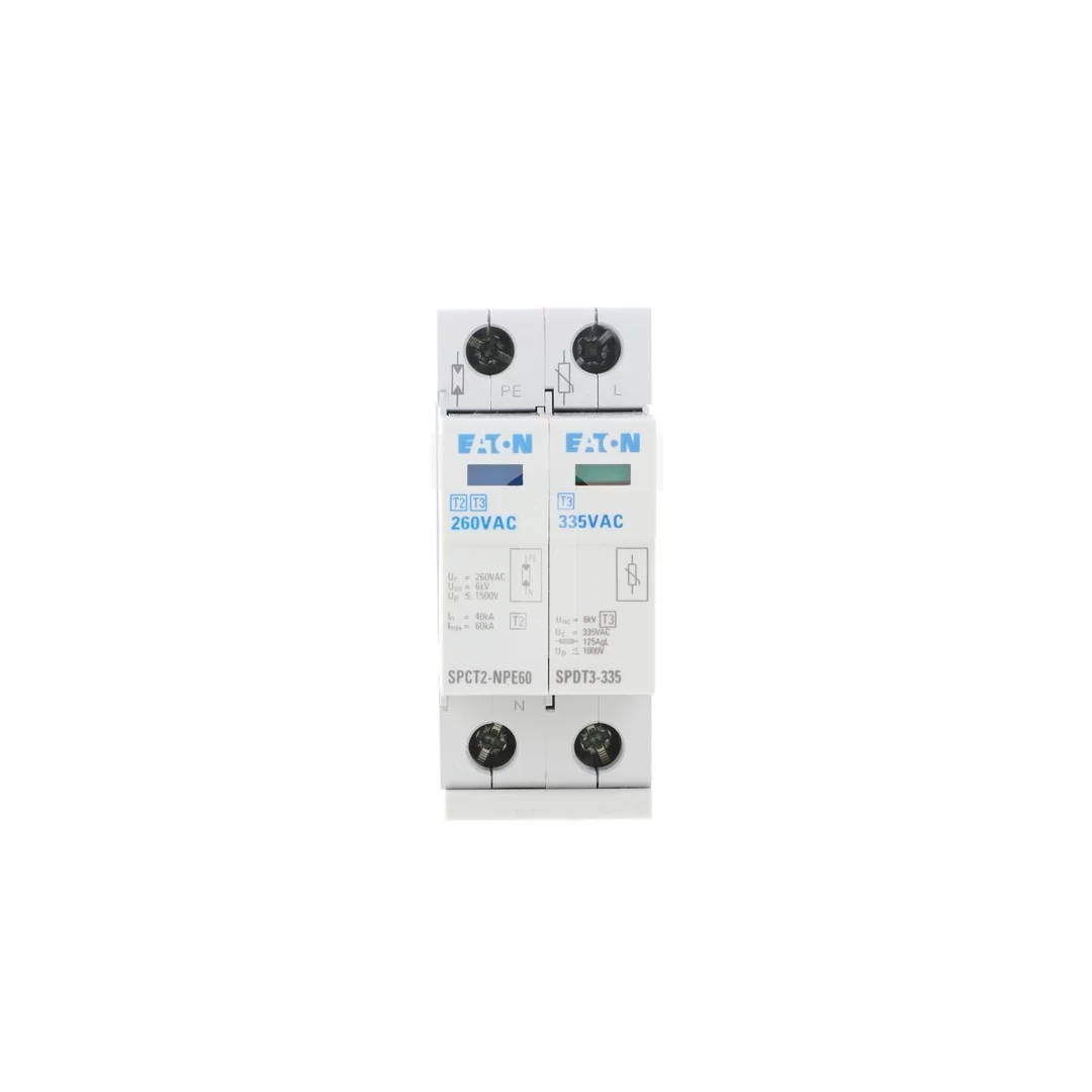 Ogranicznik przepięć Typ T3 2P 2,5kA 1kV SPDT3-335-1+NPE 170487