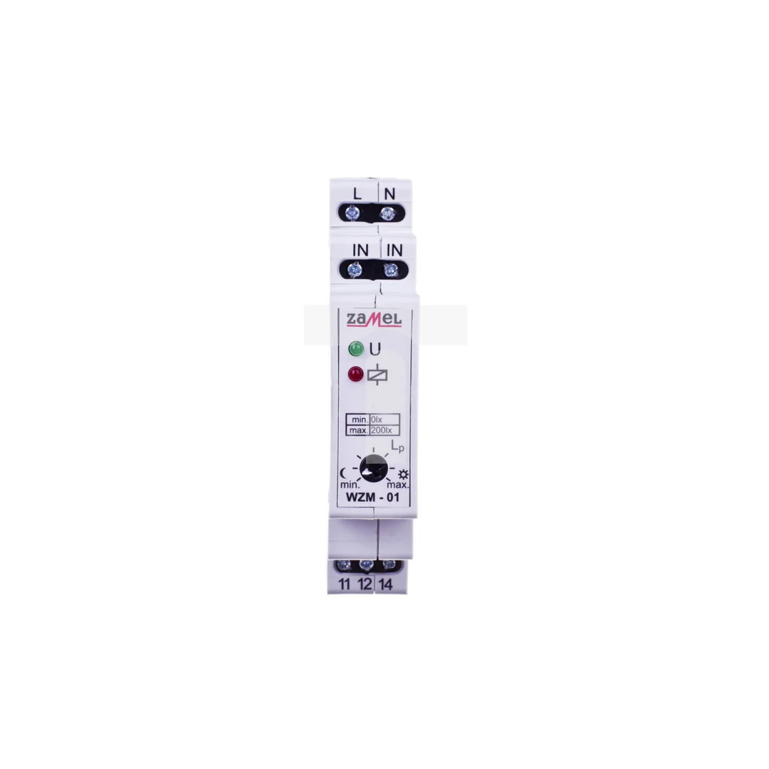 Wyłącznik zmierzchowy 16A 230V 0-200lx WZM-01/S1 EXT10000142