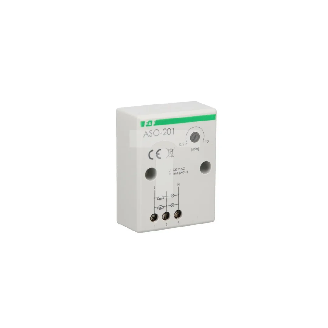 Automat schodowy 10A 0,5-10min 230V AC ASO-201