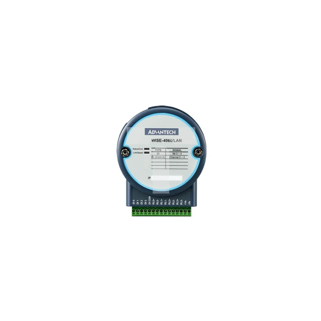4-kanałowy moduł wejść cyfrowych DI i przekaźników IoT Ethernet I/O WISE-4060LAN-B