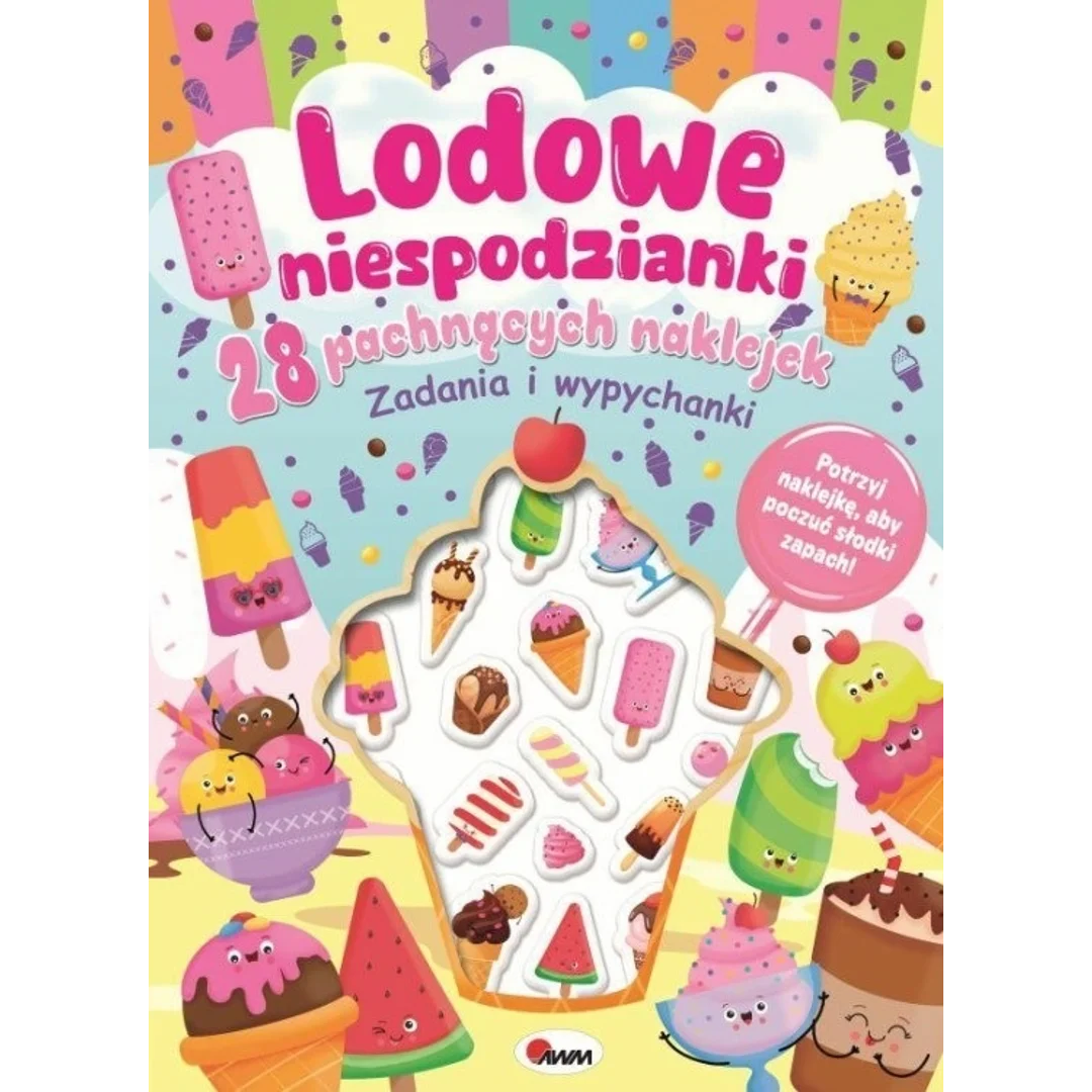 PACHNĄCYCH NAKLEJEK LODOWE