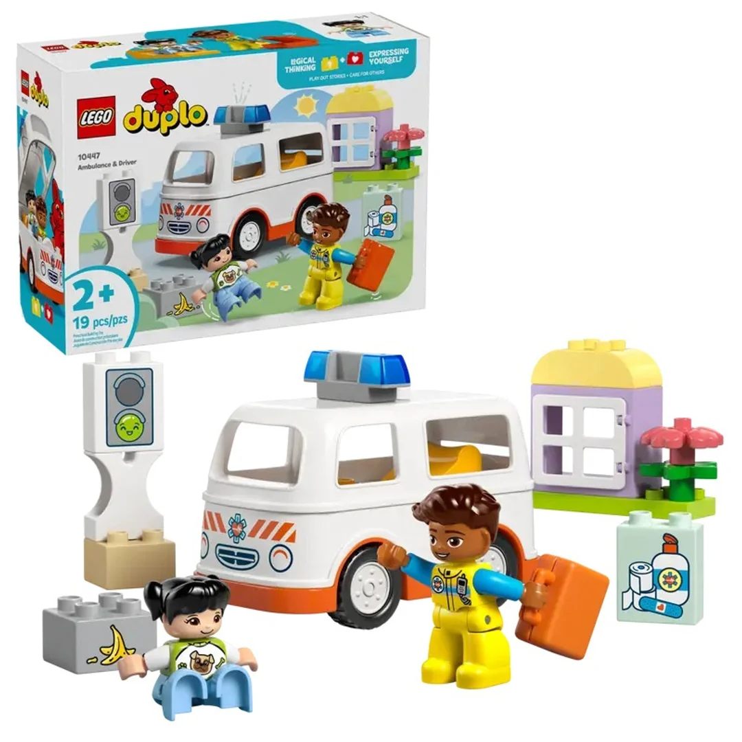 DUPLO KARETKA Z KIEROWCĄ