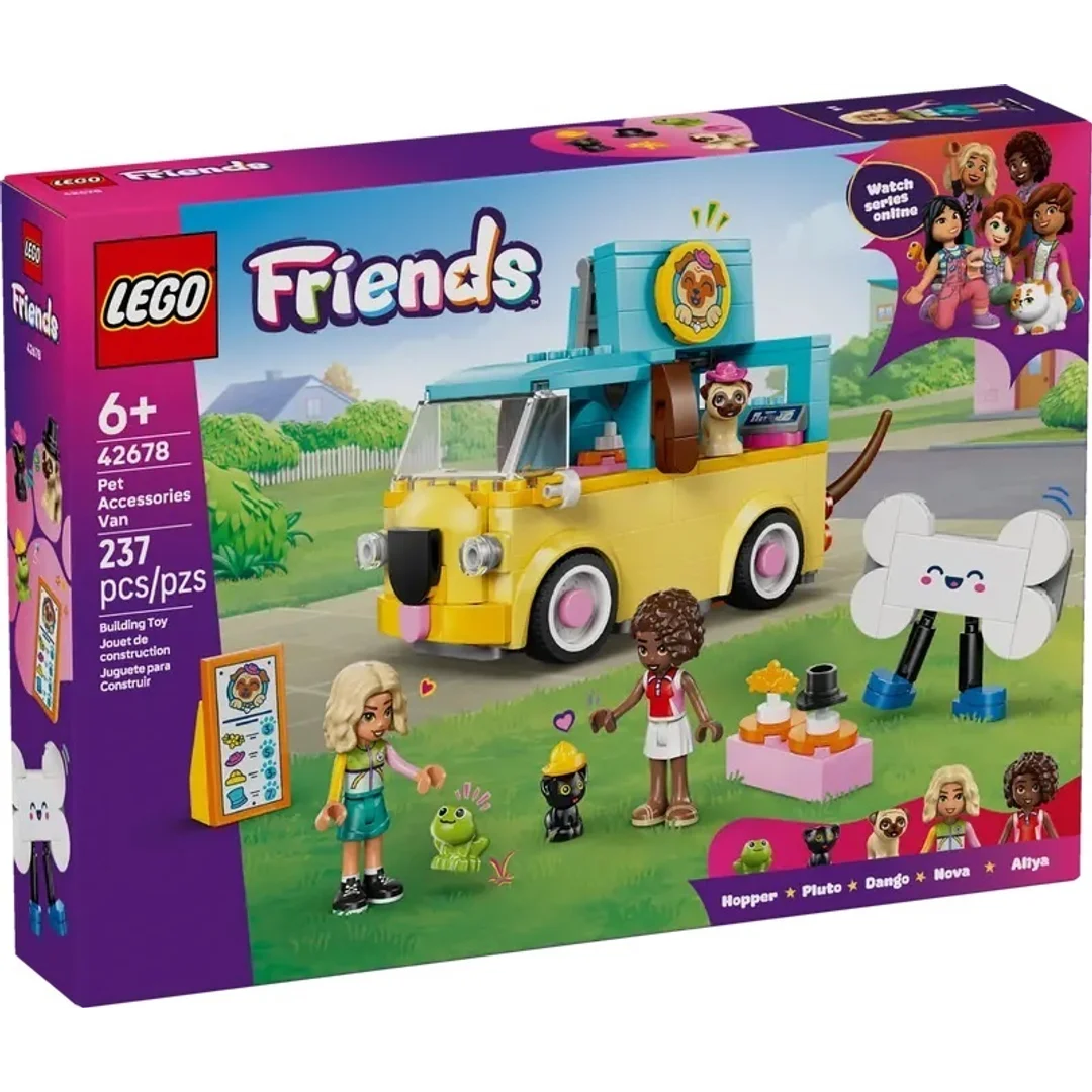 FRIENDS FURGONETKA Z AKCESORIA