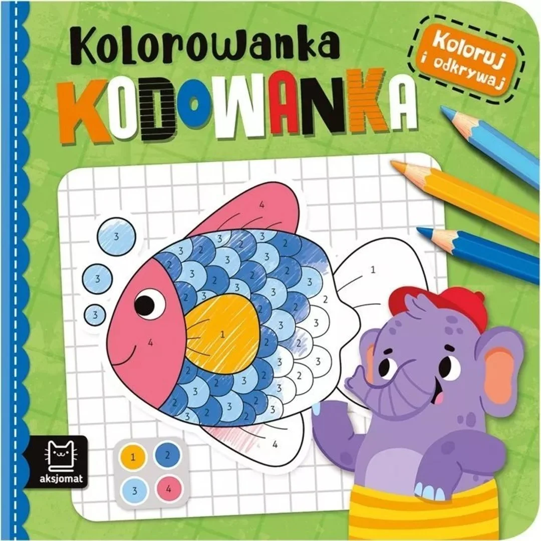 Kolorowanka kodowanka AKSJOMAT