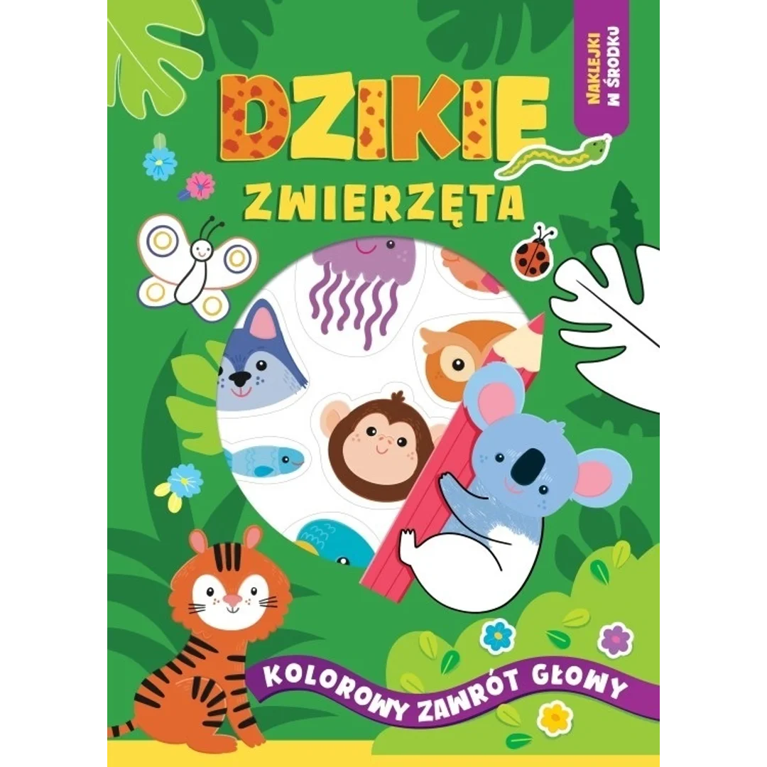 KOLOROWY ZAWRÓT GŁOWY DZIKIE