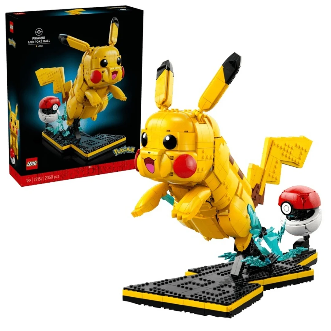 LEGO POKEMON PIKACHU I POKEBAL