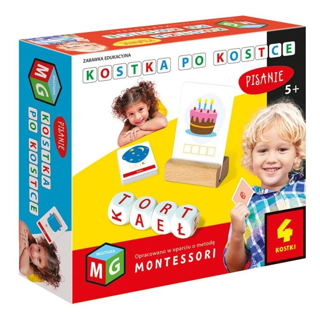 Montessori kostki MULTIGRA