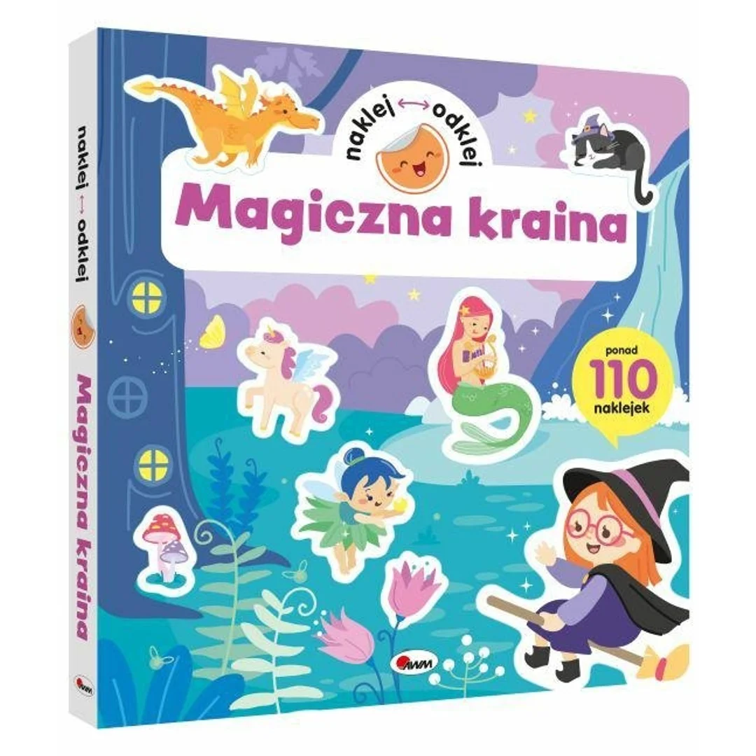NAKLEJ ODKLEJ MAGICZNA KRAINA