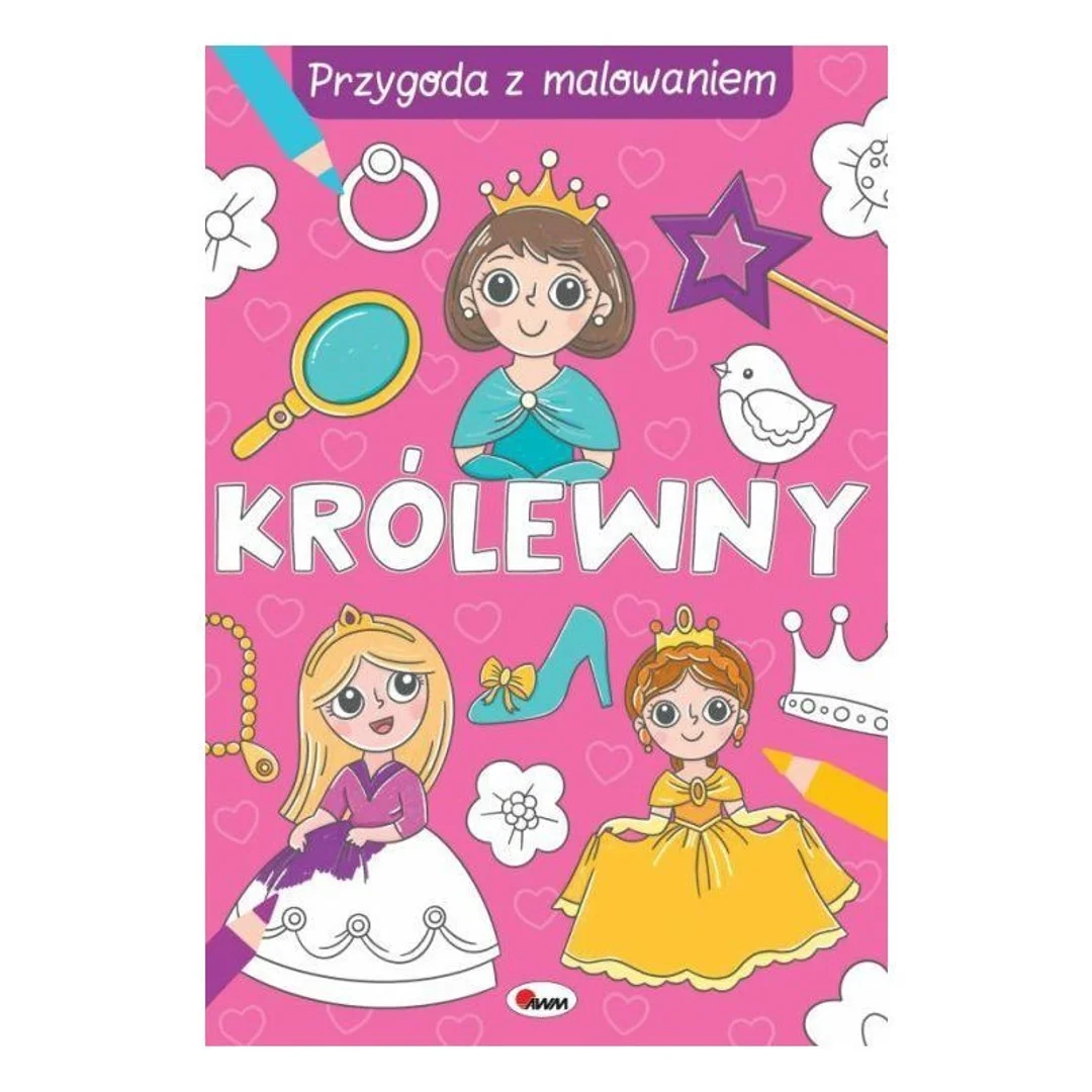 Przygoda z malow. królewny AWM WYDAWNICTWO