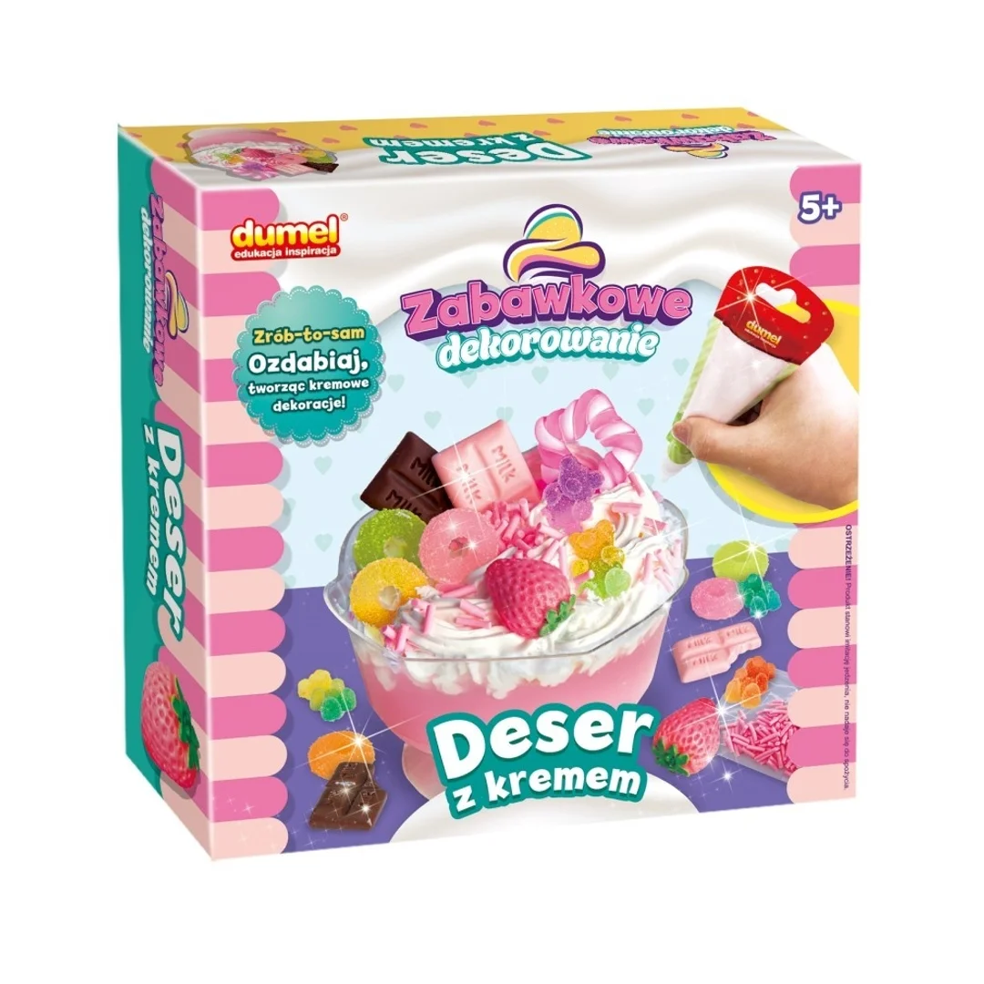 ZABAWA DEKOROWANIE DESER Z KRE