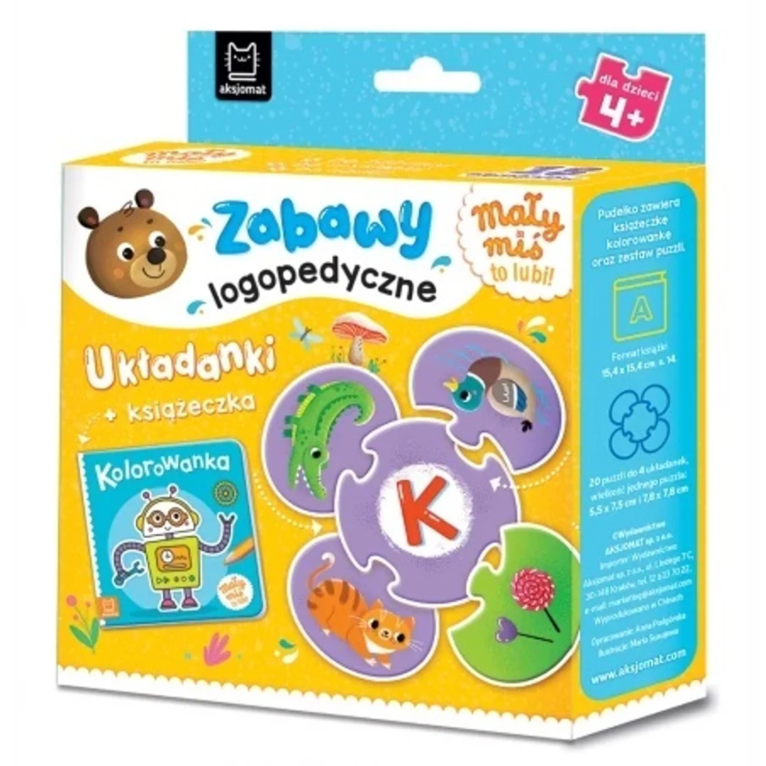 ZABAWY LOGOPEDYCZNE UKŁADANKI