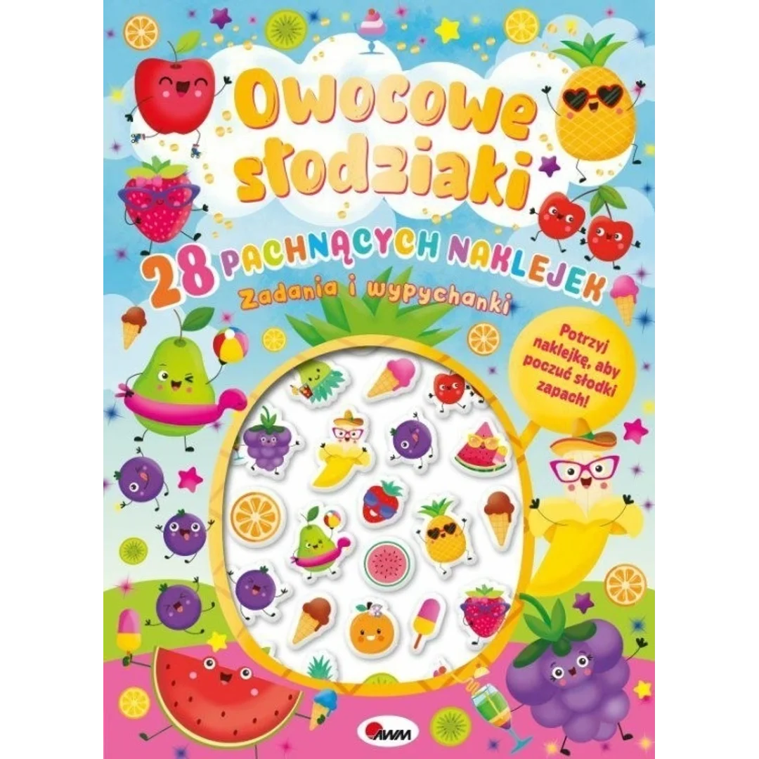 PACHNĄCYCH NAKLEJEK OWOCOWE
