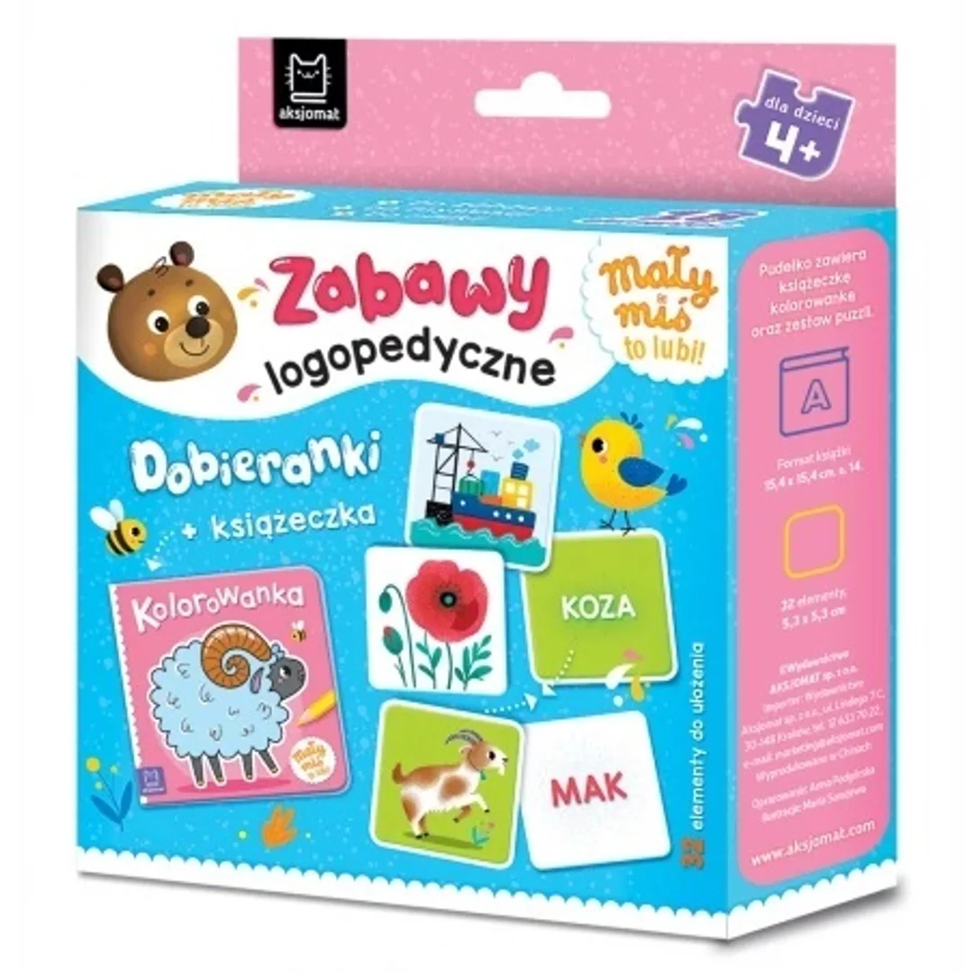ZABAWY LOGOPEDYCZNE DOBIERANKI