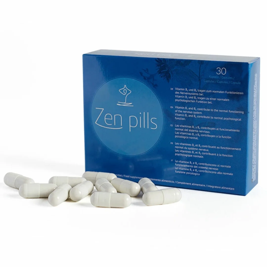 500 Cosmetics Zen Pills Naturalne Kapsułki na Stres i Lepszy Nastroj 30 szt.