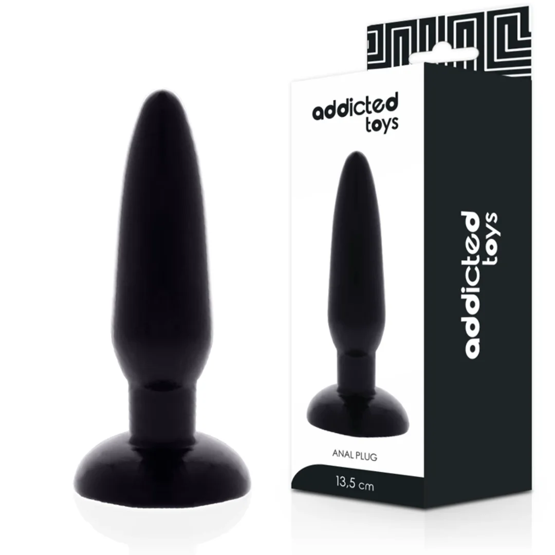 Addicted Toys korek analny 13,5 cm TPR elastyczny hipoalergiczny