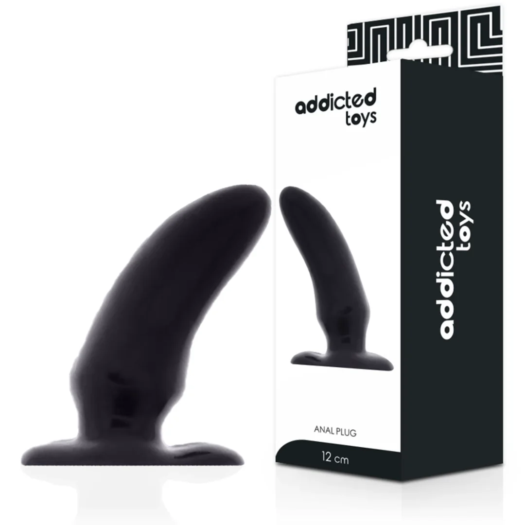 Addicted Toys Korek anatomiczny TPR 12 cm elastyczny hipoalergiczny