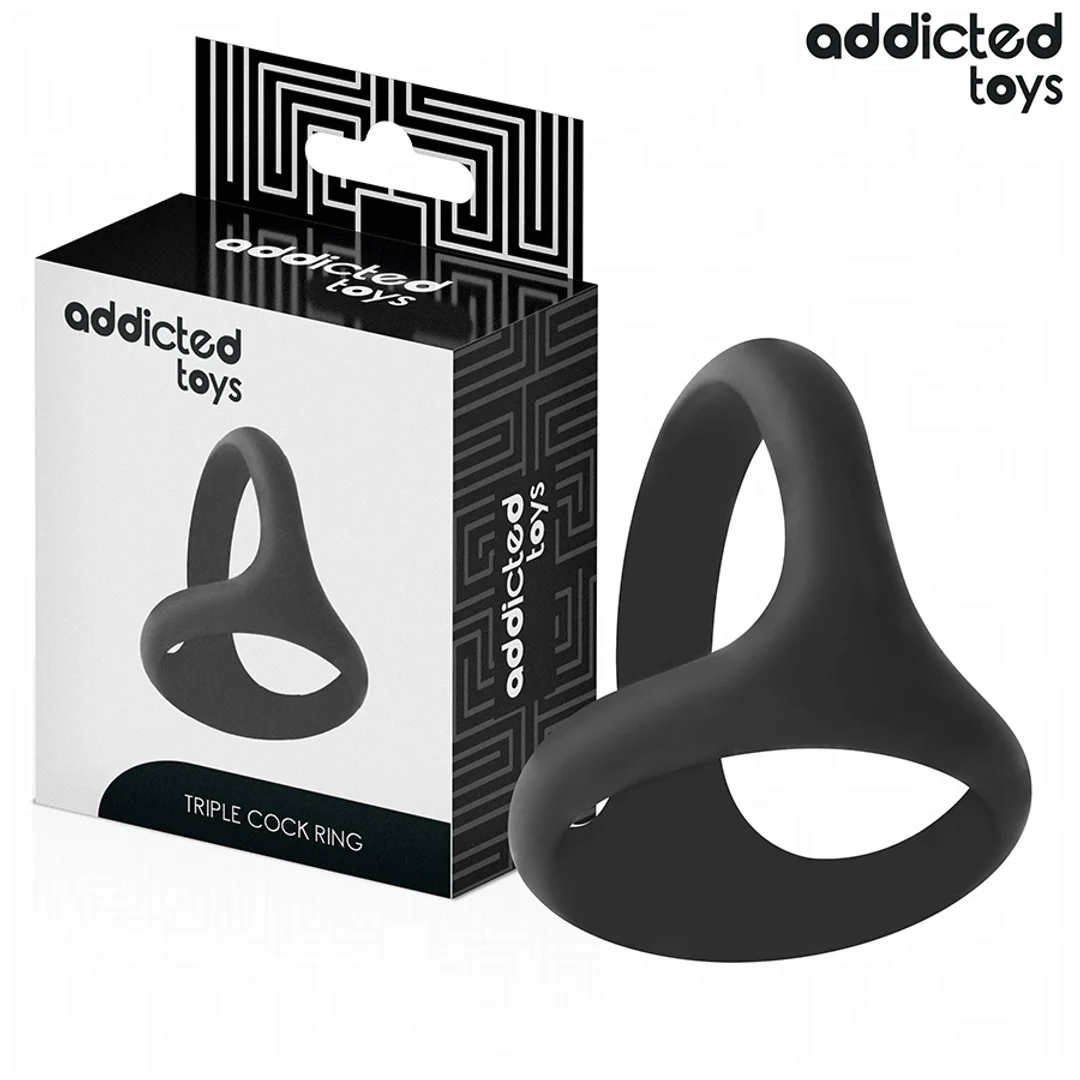 Addicted Toys Potrojny Elastyczny Pierścień Wspierający 58 mm