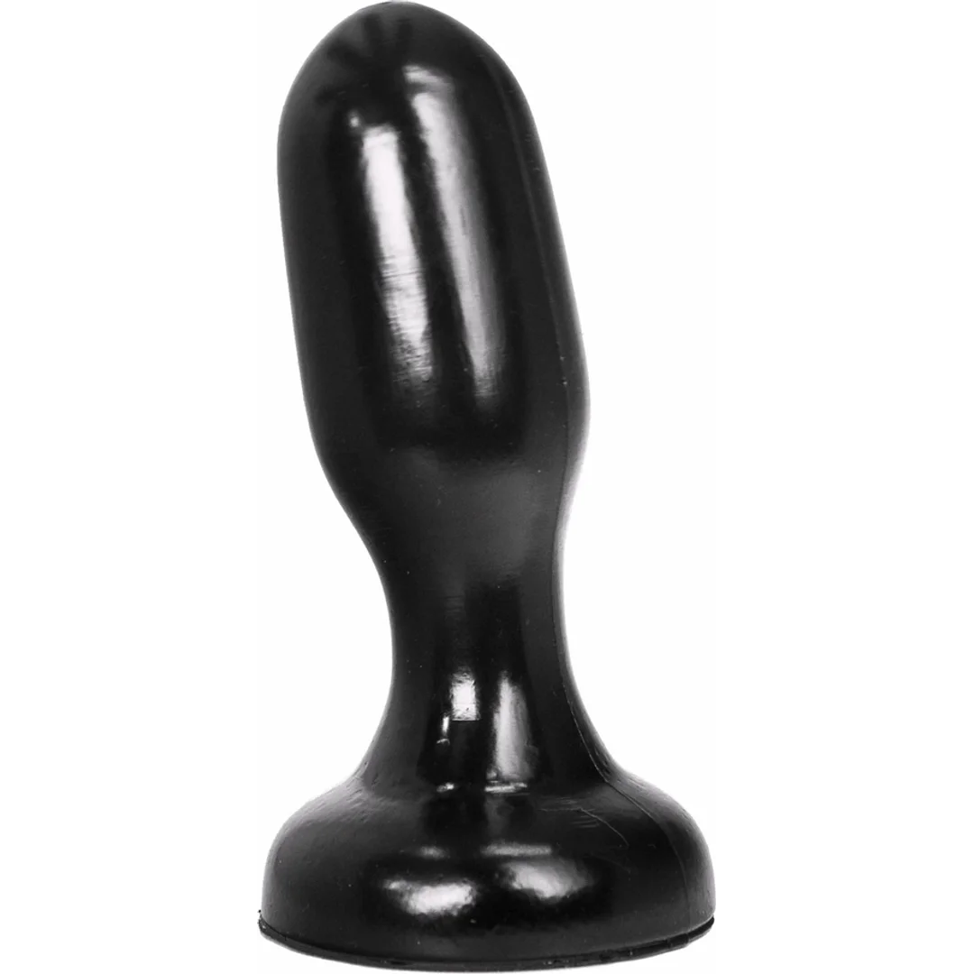 All Black Korek model z rowkami 19,5 cm - anatomiczny kształt
