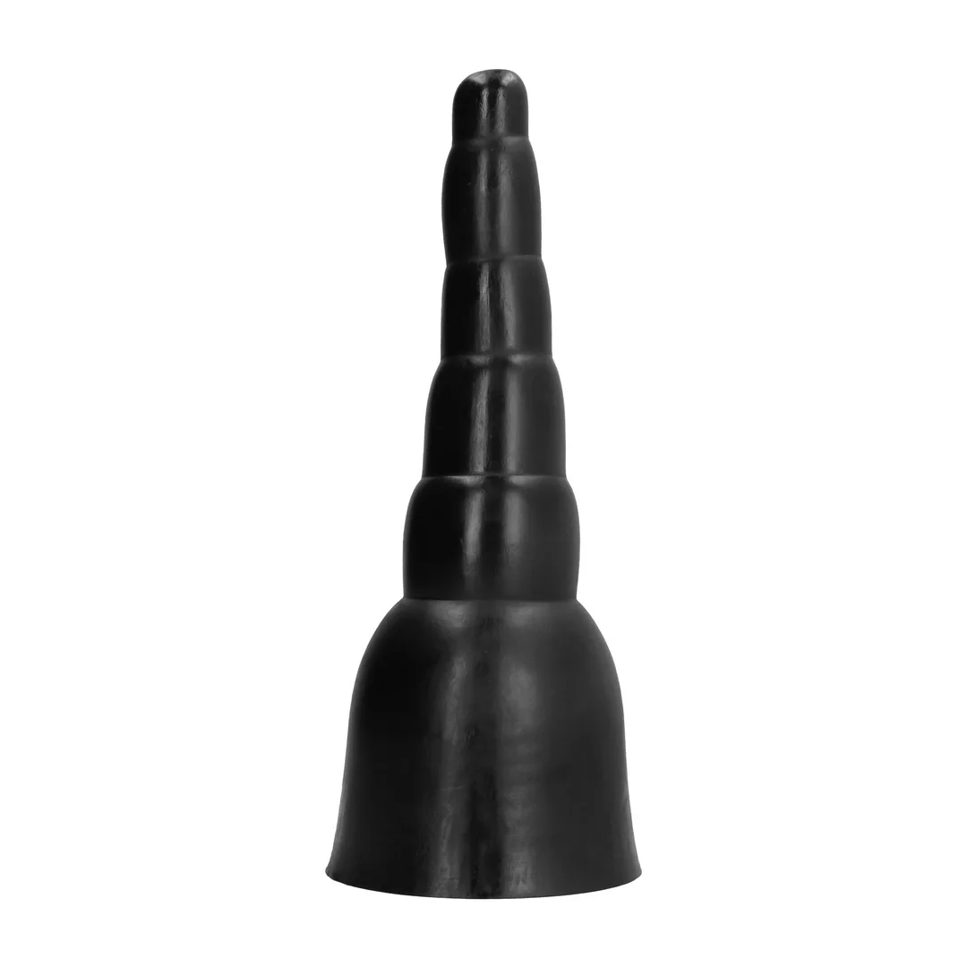 All Black Korek stopniowany 34 cm - anatomiczny model z elastycznego materiału