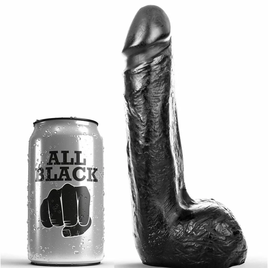 All Black Model 0450 Czarny Elastyczny Model anatomiczny 20 cm