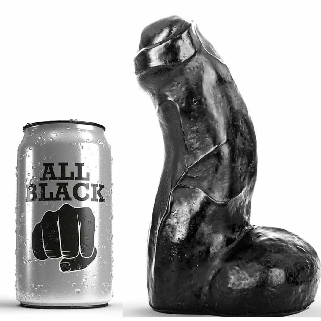 All Black Model 17 cm Czarny - Anatomiczna Forma, Elastyczny Materiał