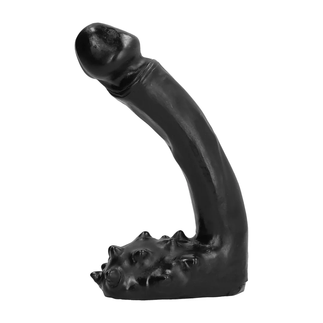 All Black Model 66 Czarny zakrzywiony model anatomiczny 19 cm