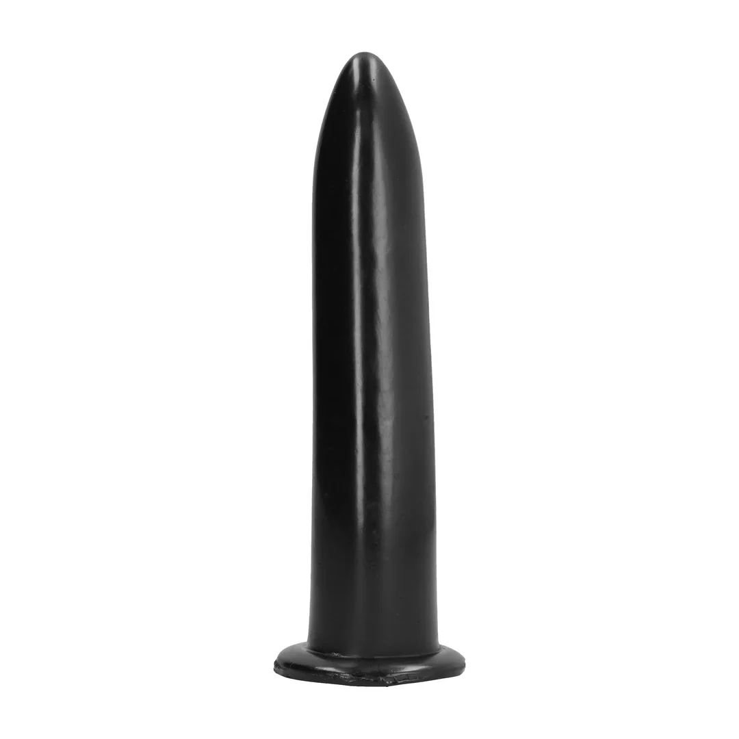 All Black Model AB46 - Elastyczny Czarny Element Intymny 20 cm