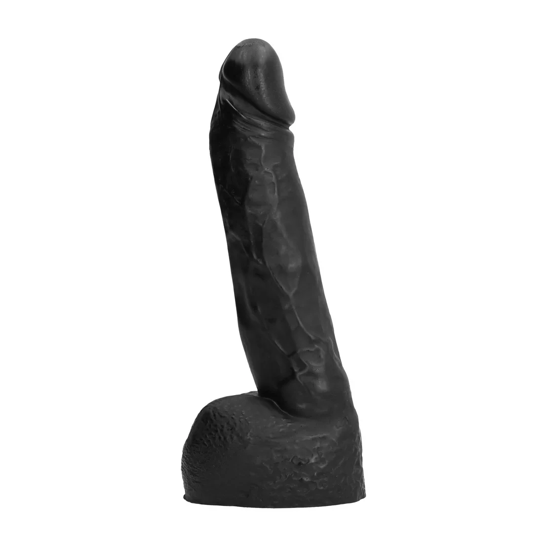 All Black Model AB51 Czarny 22 cm - elastyczny model anatomiczny