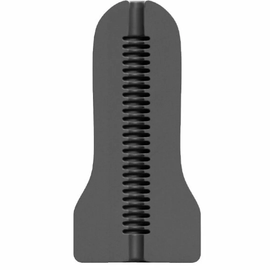 All Black Model Pierścieniowy AB22 Intymny System 17 cm Czarny