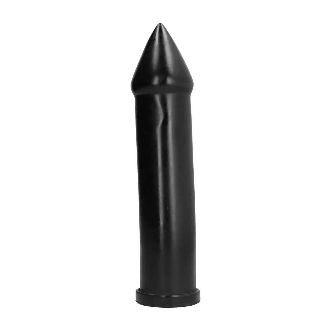 All Black Model Stożkowy 24 cm - Czarna Anatomiczna Forma
